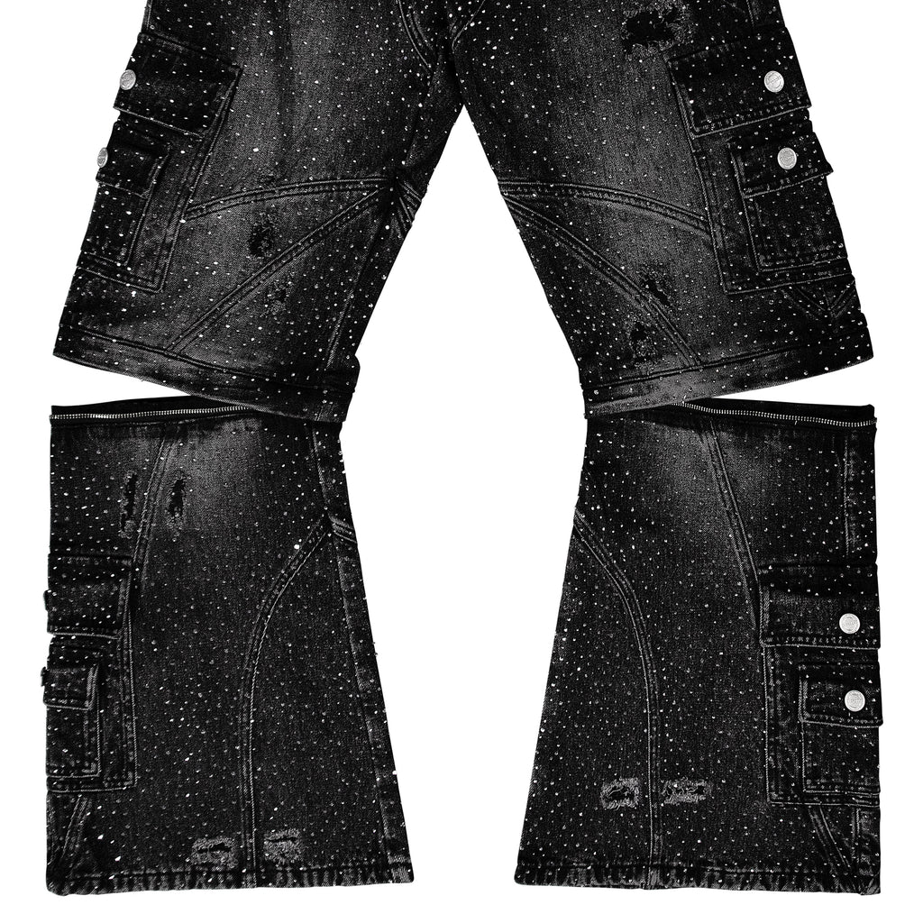 "DRKCRYSTL" TRNSFRMR DENIM